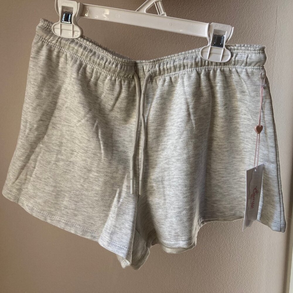 Drawstring Cotton Shorts
